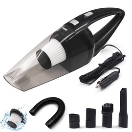 XUNATA 4 in 1 Upgrade Car Vacuum Cleaner Air Blower Auto Handheld Rechargeable Mini