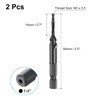 sourcing map 2pcs Combination Drill and Tap Bits Metric M3