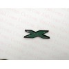 Auto 3PCS Grill Doors Rear Gloss Black AT4X OVERLAY Emblem