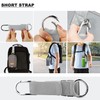 Convenient Travel Coat Fastener Belt, Elastic Velcro Jacket Grippers with