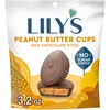 LILY'S Milk Chocolate Style Peanut Butter Cups No Sugar Added,