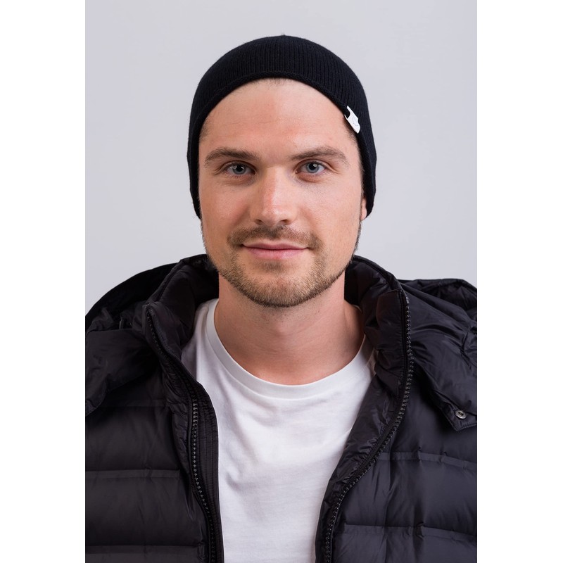 Cash-Mere.CH 100% Cashmere Beanie Hat, Knitted Hat for Women and