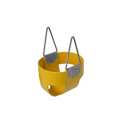 American Swing Yellow Toddler Full Bucket Swing Seat Commercial or Residential