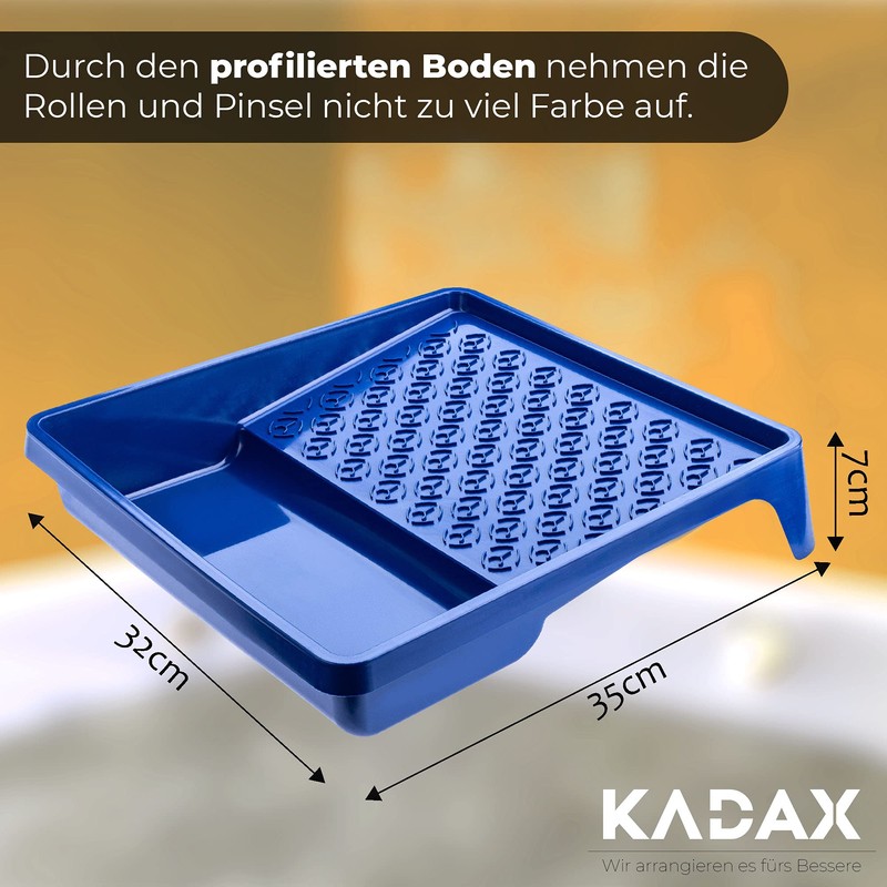 KADAX Paint Tray, Paint Tray, Plastic Paint Tray, Painter Paint