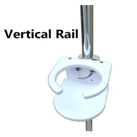 Brocraft Cup Holder with Rail Mount Bracket Kit/Rail Mount Drink Holder
