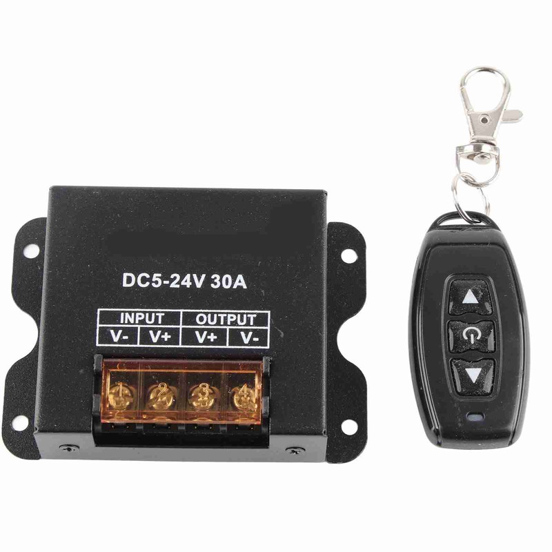 LED Single Color Dimmer Controller 3 Keys RF Large Power