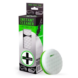 GolfERASERS Instant Golf Eraser with Bag Tether, Premium Dual-Sided Sponge for Cleaning Clubs, Shoes & Golf Balls - Golf Club Cleaner, Golf Ball Cleaner, Golf Club Groove Cleaner, 6 Pack