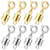 Mabor 8Pcs Magnetic Necklace Clasps Magnetic Necklace Fasteners Jewellery Bracelet
