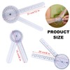 Goniometer Complete Set 6 Pieces, Body Measuring Tape - Physical