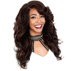 Zury Sis Pre-Tweezed Synthetic Wig Diva-H SISTA (SOM RT BURGUNDY)