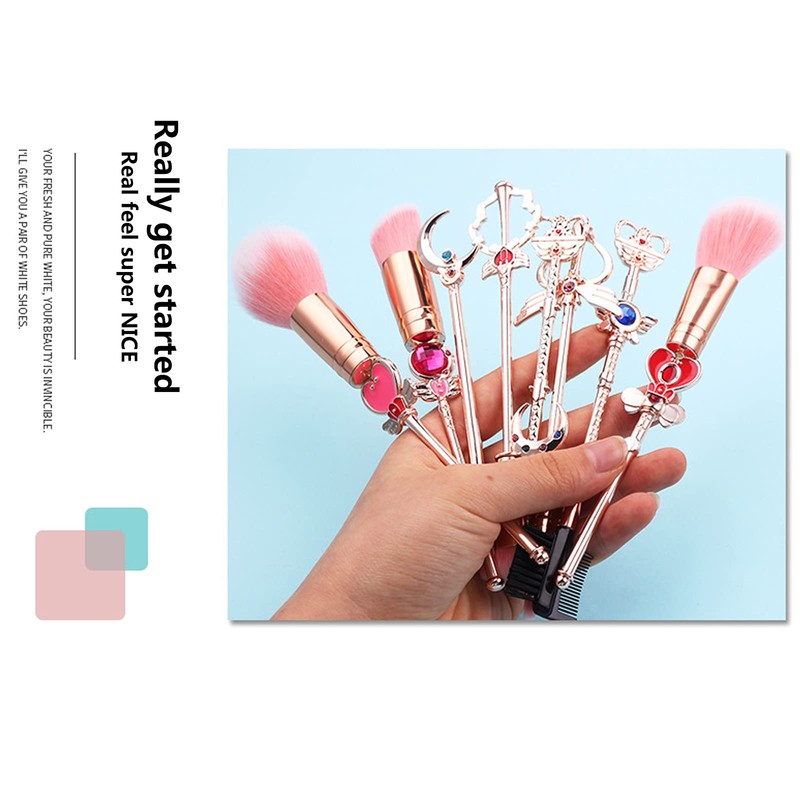Makeup Brushes Makeup Brushes Eye Brush Set, Cute, 8 Piece
