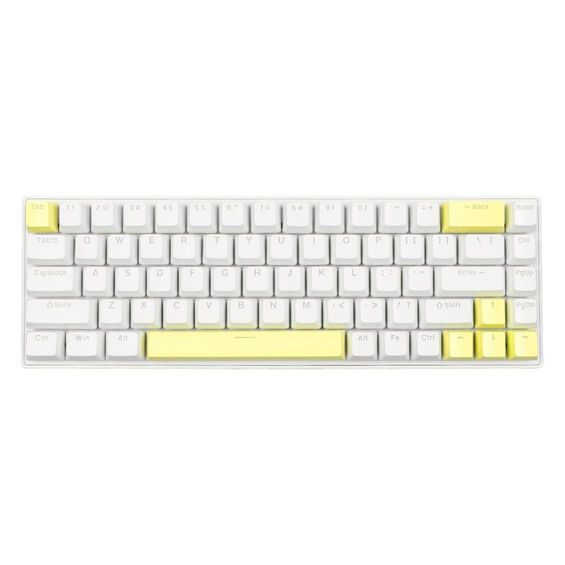 Gaming Keyboard USB 68 Keys Blue Switch N Key Rollover