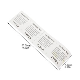 Operitacx 2 Pack TPU Material Waterproof Repair Tape for Inflatable Boat Canoe Tent Raincoat Awning Patch Fil Waterproofer