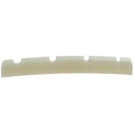 Dopro 42x3.2 Curved Bottom Cattle Bone Bass Guitar Nut Real Pure Bone Nut for 4 String Bass