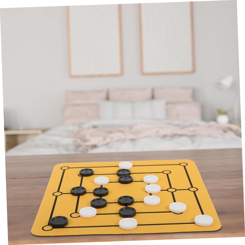 Garneck 1 Juego ajedrez de Nueve Piezas Juego de Tablero