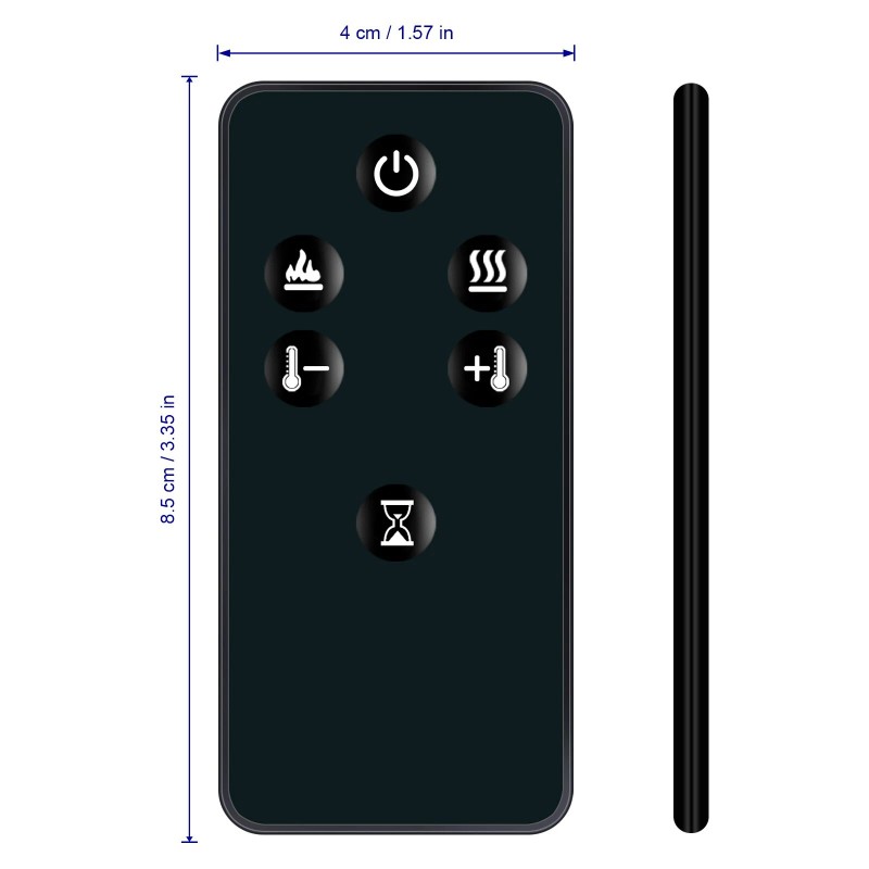 For DIMPLEX New Replaced Remote Control for DIMPLEX Electric fire