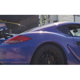 VViViD+ Gloss Super Hero Blue Premium Vinyl Wrap Film (6ft x 5ft)