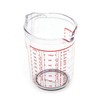 Tredoni 1100ml/1kg Sugar/Flour Measuring Cup/Jug, Non Slip Base Acrylic Plastic