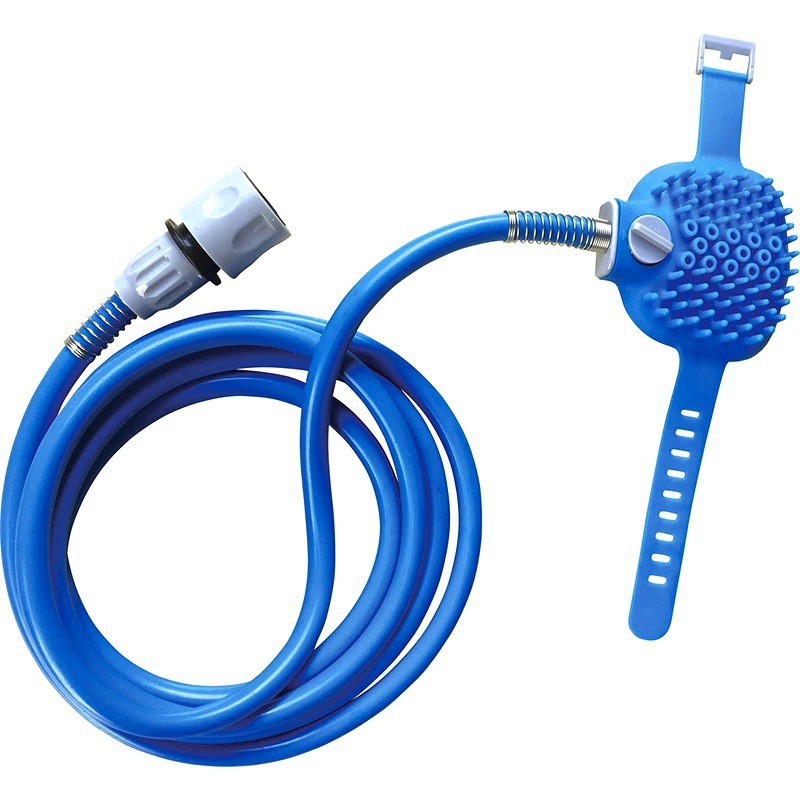 Pet Shower Attachment Ergonomic Prevent Slipping Silicone Pet Shower Sprayer