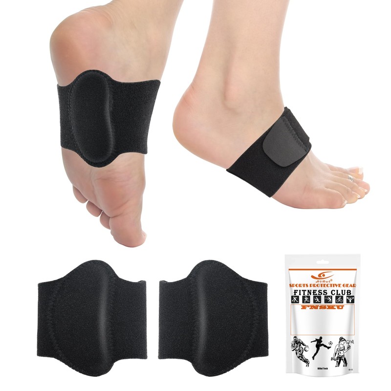 HiRui Arch Support Braces (Pair) for Plantar Fasciitis Relief -