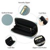 GAEKEAO Wallet for Women Embroidered Wallets Clutch RFID Blocking Leather
