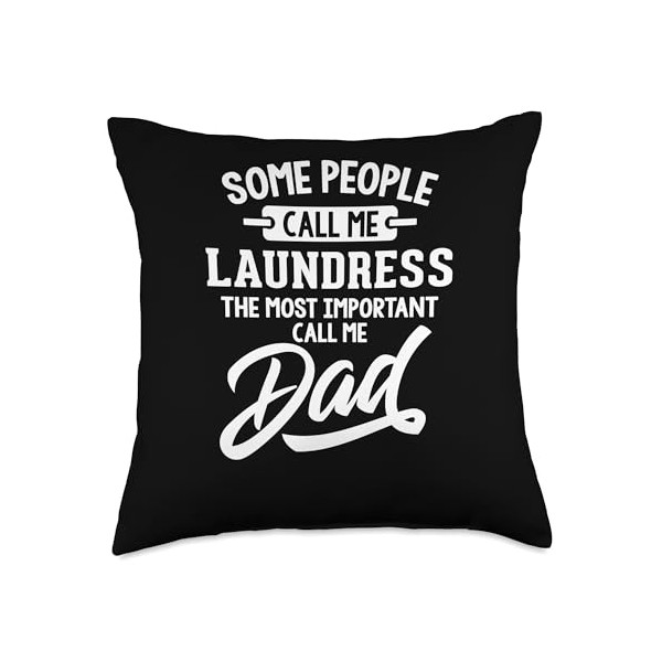 Most Important Laundress Dad Gift - Call Me Dad Throw