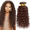MAMART Dark Brown Bundles Water Wave Human Hair Color 4