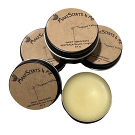 TWISTED TALLOW "SWEET NON-SCENTS" TINY BALM, BIG BENEFITS! Packed with power in a 1oz Mini Sized, ALL-Natural, handcrafted Canadian Beef Tallow Balm is Your GO-TO for Ultimate Hydration. HONEY FREE, with ONLY Minimal, Organic Ingredients, Delivering Maxi