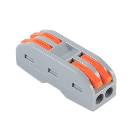 20PCS Compact Wire Conductor Connector，Aigreat Assortment Conductor,Wire Connectors for 2 Circuit Inline Splices, Electrical Connectors Blocks,Butt Terminal Connectors for 28-12 AWG