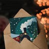 Artery8 Polar Express Steam Train Decorated Tree Blank For Him