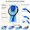 Expansea Hydration Backpack, Hydration Pack, Water Backpack with 2L Hydration