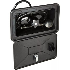 Empire Faucets Black RV Outdoor Shower Box – Shower Valve w/ Shower Hose