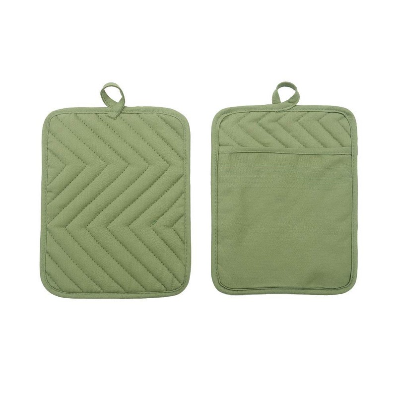 Anyi Pot Holders for Kitchen Heat Resistant, Cotton Hot Pads