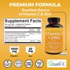 Viva Naturals Vitamin C and Zinc Supplement (250 Capsules) -