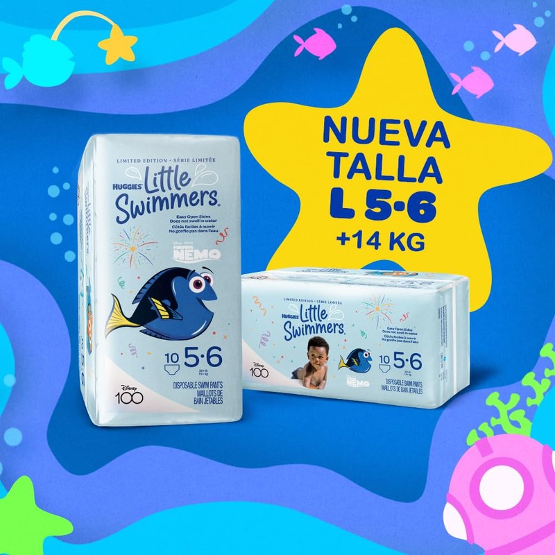 Huggies Little Swimmers Diapers - Large - 10 ct