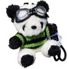 Amily Panda Matching Keychain, Fluffy, Cute, Teddy Bear, Stylish, Plush