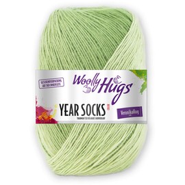 Woolly Hugs Year Socks Colour 05 May, 100g Sock Yarn with Subtle Degradé Colour Gradient