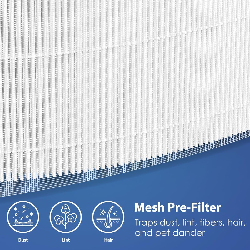 AP-T20 Replacement HEPA Filter Compatible with Homedics AP-T20 and AP-T20WT