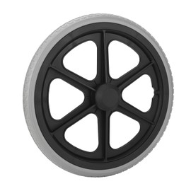 Reemplazo de Rueda de Silla de Ruedas, 14 Pulgadas, 350x30mm, Rodamiento 6001, Rueda de Andador con Orificio Interior de 12mm para Ayuda a la Movilidad