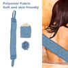 Exfoliating Back Scrubber Men Women Travel Portable Deep Cleansing Shower