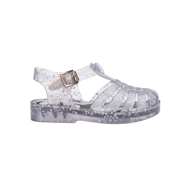 mini melissa Possession Shiny Jelly Sandal for Babies & Toddlers