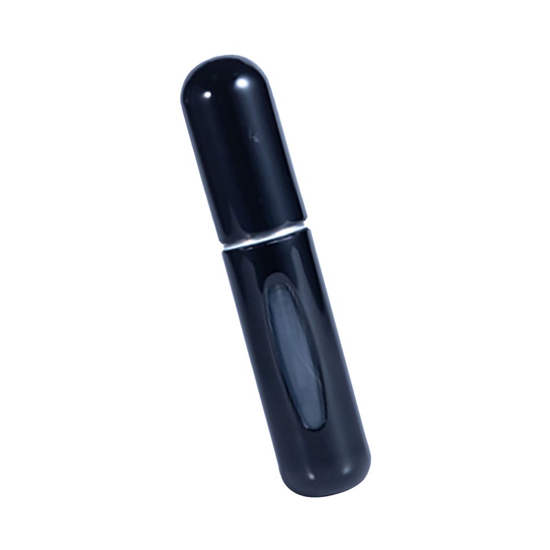 6pcs Refillable Perfume Atomizer Visible Leakproof Metal Empty Spray Bottle