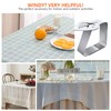 Lithyc Pack of 4 Tablecloth Clips - Table Clips for