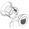 Eglo Zimba LED Recessed Light, Die-Cast Aluminium, 2.5 W, Silver,