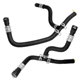 Engine Heater Hose Set Assembly, Compatible with 2009-2017 Chevy Traverse, 2008-2017 Buick Enclave, 2007-2010 Saturn Outlook, 2007-2016 GMC Acadia, 3.6L, Replaces# 20765678 25862087 25862088 626-562