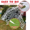 Halloween Spider Web Decoration Outdoor, Giant 600 Sqft Stretchy Cut-Your-Own