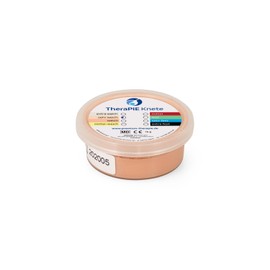 AFH Therapie Knete® Mini Finger Trainer Hand Trainer | Caution 15 g Jar | 8 Strength Resistances (Very Soft = Light Beige)