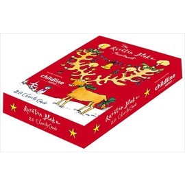 Box of 20 Childline Charity Christmas Cards - 5 Designs - Eco-Friendly & Recyclable - From the Quentin Blake Range