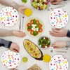 50 Pcs Happy Birthday Plates and Napkins Party Supplies, Happy