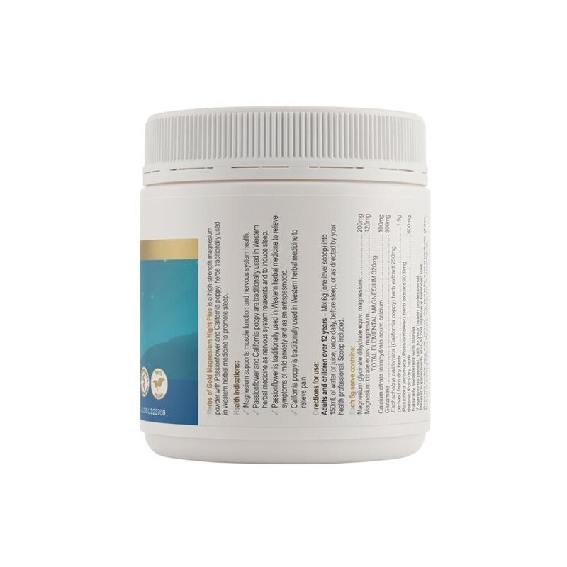 Herbs of Gold Magnesium Night Plus 300g